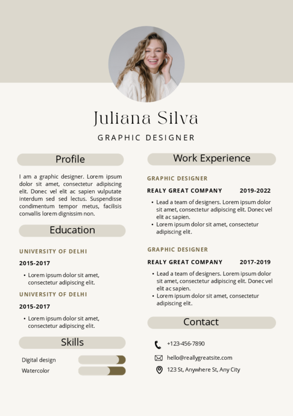 Dice Resume | 10 Minimalist Modern and Editable Resume Templates - Image 4