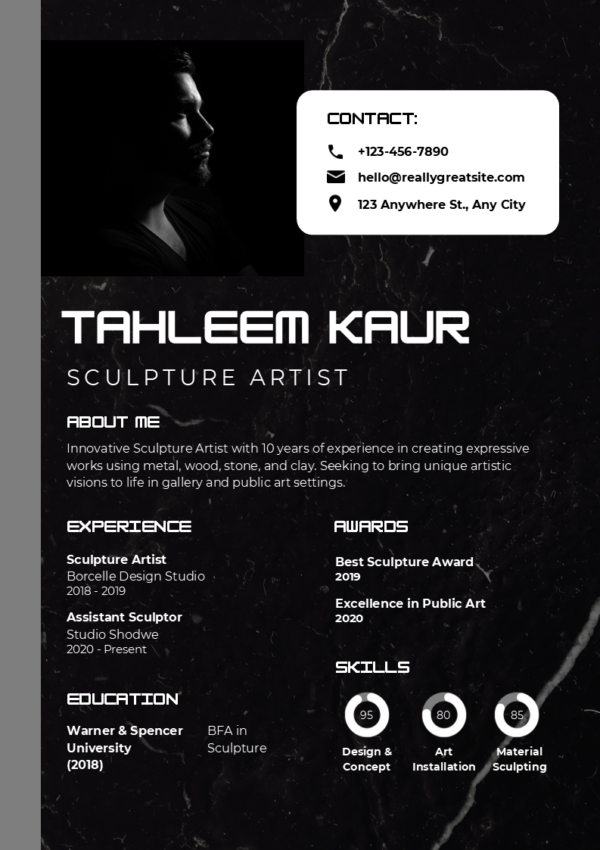 Dice Resume | 10 Designer Resume Editable Templates - Image 7