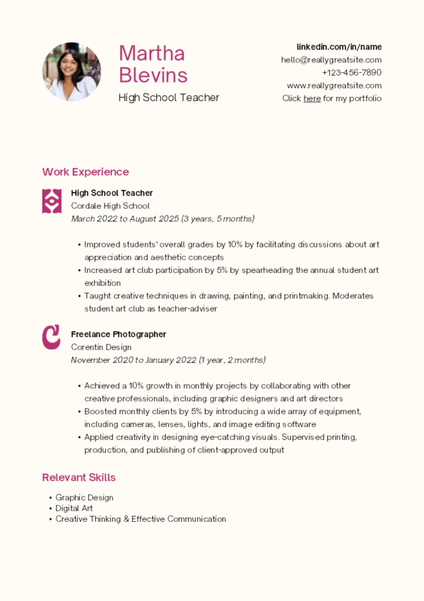 Dice Resume | 10 ATS Friendly and Editable Resume Templates - Image 11
