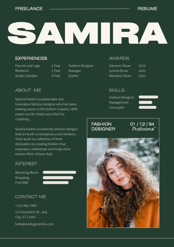 Dice Resume | 10 Designer Resume Editable Templates - Image 4