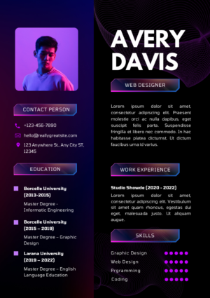 Dice Resume | 10 Designer Resume Editable Templates