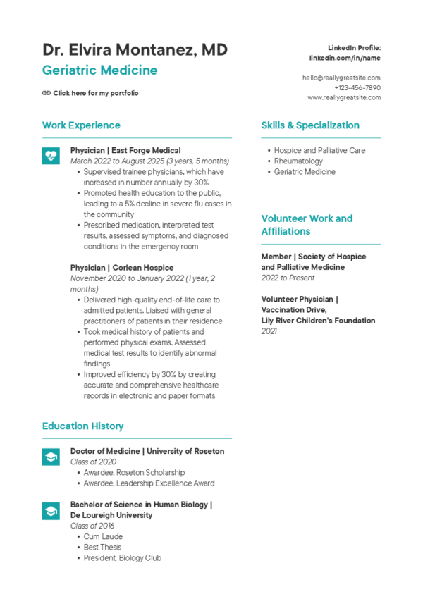 Dice Resume | 10 ATS Friendly and Editable Resume Templates - Image 5